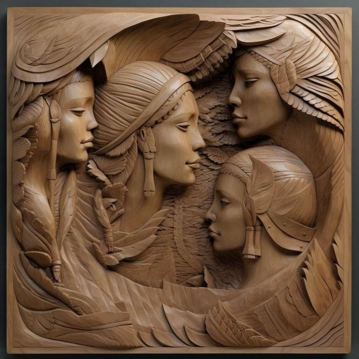 نموذج ثلاثي الأبعاد لآلة CNC 3D Art 